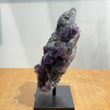 Fluorite on Quartz