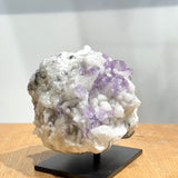 Fluorite on White Quartz