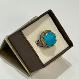 Chrysocolla Doublet Ring - Anatoli