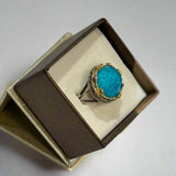 Chrysocolla Doublet Ring - Anatoli