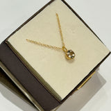 Smoky Topaz Gold Vermeil Necklace - Anatoli