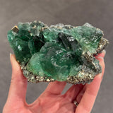 Fluorite with Pyrite