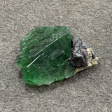 Fluorite with Hematite and Pyrite