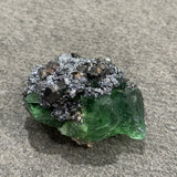 Fluorite with Hematite