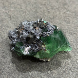 Fluorite with Hematite