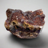 Chevron Amethyst with Hematite