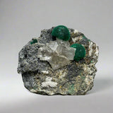 Cerussite with Malachite