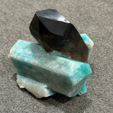 Smoky Quartz and Amazonite