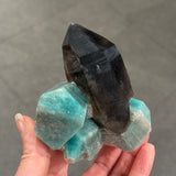 Smoky Quartz and Amazonite