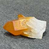 Quartz with Iridescent Iron Oxide