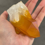 Quartz with Iridescent Iron Oxide