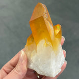 Quartz with Iridescent Iron Oxide