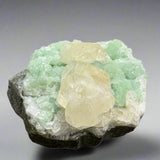Datolite on Prehnite