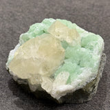 Datolite on Prehnite