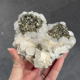 Calcite, Pyrite, Quartz