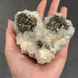 Calcite, Pyrite, Quartz