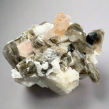 Apatite, Black Tourmaline, Muscovite, and Feldspar