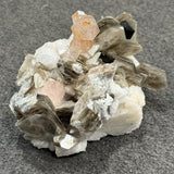 Apatite, Black Tourmaline, Muscovite, and Feldspar