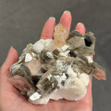 Apatite, Black Tourmaline, Muscovite, and Feldspar