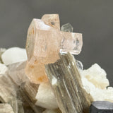 Apatite, Black Tourmaline, Muscovite, and Feldspar