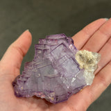 Fluorite, Lepidolite, Quartz