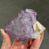 Fluorite, Lepidolite, Quartz