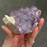 Fluorite, Lepidolite, Quartz