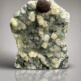 Pectolite on Prehnite