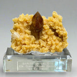 Barite on Calcite