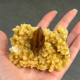 Barite on Calcite