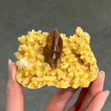 Barite on Calcite