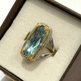 Blue Topaz Ring - Anatoli