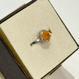 Mandarin Garnet Ring - Anatoli