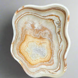 Onyx Bowl - Cream and Orange Multi