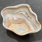 Onyx Bowl - Cream and Orange Multi