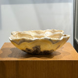 Onyx Bowl - Beige Multi with Brown Inclusions
