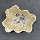 Onyx Bowl - Beige Multi with Brown Inclusions