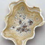Onyx Bowl - Beige Multi with Brown Inclusions