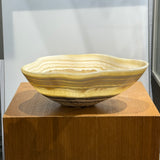 Onyx Bowl - Yellow Striped