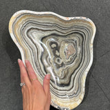 Onyx Bowl - Grey Multi Stripe