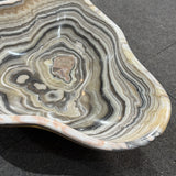 Onyx Bowl - Grey Multi Stripe