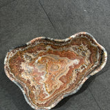 Onyx Bowl - Deep Red Multi