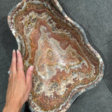 Onyx Bowl - Deep Red Multi