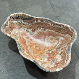 Onyx Bowl - Deep Red Multi