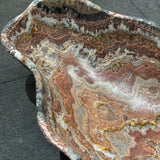 Onyx Bowl - Deep Red Multi