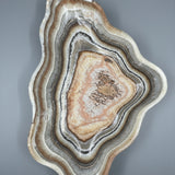 Onyx Bowl - Salmon and Grey