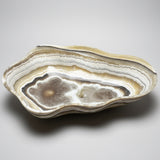 Onyx Bowl - Brown Tiger Striped