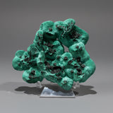 Malachite with Psilomelane