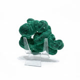 Malachite with Psilomelane