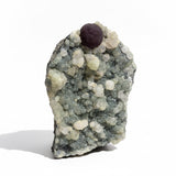 Pectolite on Rehnite